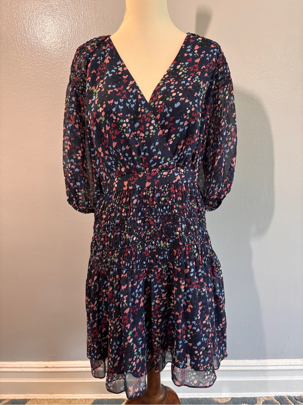 NWT Ted  Baker Casadee Wrap Mini Dress